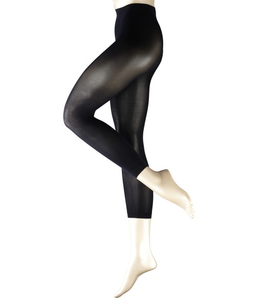 FALKE Pure Matt 50 - Semi-opaque, ultra soft Capri leggings