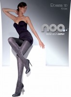 Knittex - Elegant floral pattern tights Rosana 50 DEN Knittex - Elegant floral pattern tights Rosana 50 DEN