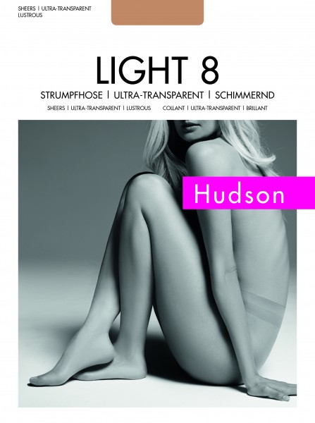 Hudson Light 8 Collant ultra-transparent avec effet seconde peau pour un rendu invisible au porter