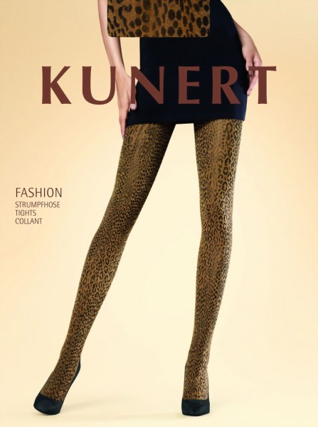 Kunert - Beautiful opaque leopard print tights