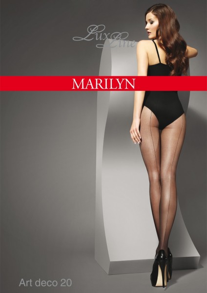 Marilyn - Timeless elegant back seam tights