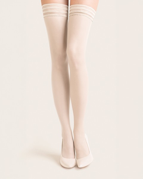 Gabriella - Elegant classic hold ups Calze Lux, 15 DEN