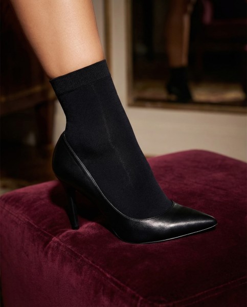 Glamory Soft 40 - Chaussettes semi-transparentes à haut de confort