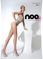 Knittex - 10 denier sheer-to-waist summer tights with sandal toe Susanne Knittex - 10 denier sheer-to-waist summer tights with sandal toe Susanne