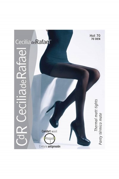 Cecilia de Rafael Hot - collants chauds d&#039;hiver de 70 deniers