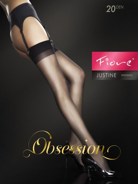 Fiore - Classic stockings with a close fitting flat top Justine