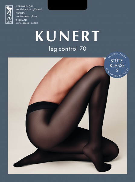 Kunert Leg Control 70 - Gloss, semi-opaque support tights