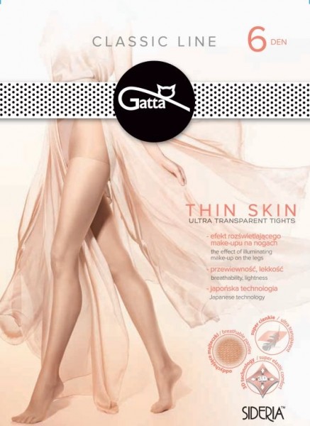 Gatta Thin Skin Collant ultra-transparent