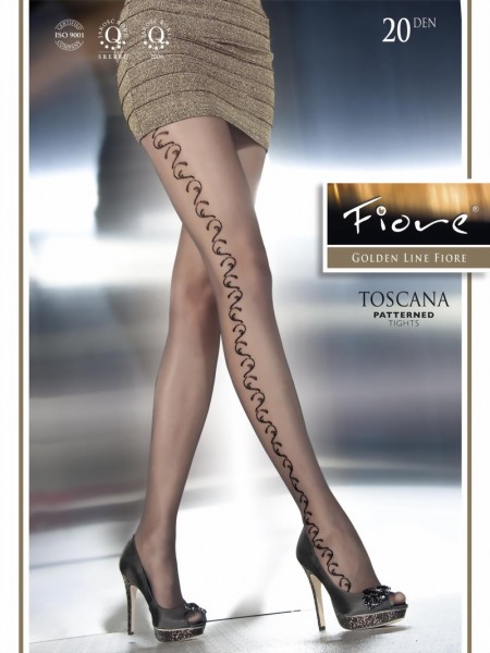 Fiore - Patterned tights Toscana 20 DEN