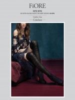 Preview: Fiore Nite Nite - 60 denier satin gloss over the knee socks Preview: Fiore Nite Nite - 60 denier satin gloss over the knee socks