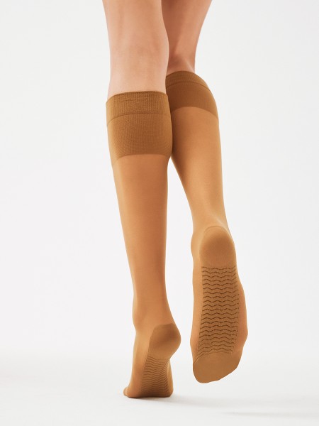 Gabriella - Massage knee highs 20 denier