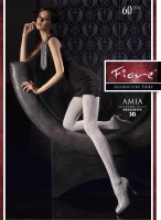 Fiore Amia - Opaque floral pattern tights Fiore Amia - Opaque floral pattern tights