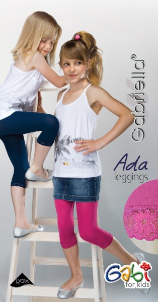 Gabriella - Classic opaque childrens leggings Ada