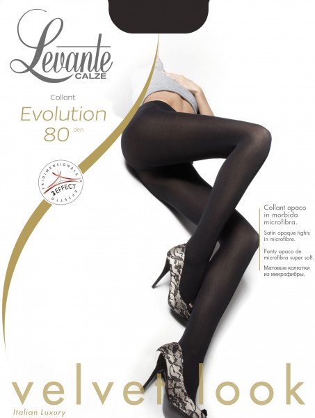 Levante Evolution 80 denier opaque microfiber tights