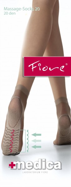 Fiore - Massage socks Medica 20 denier
